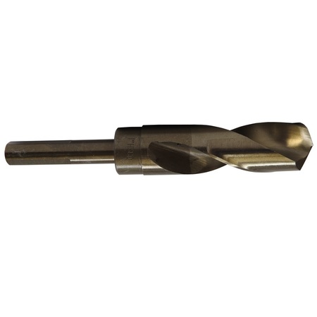 Drill America 1-1/16" Reduced Shank Cobalt Drill Bit 1/2" Shank, Number of Flutes: 2 DWDCO1-1/16